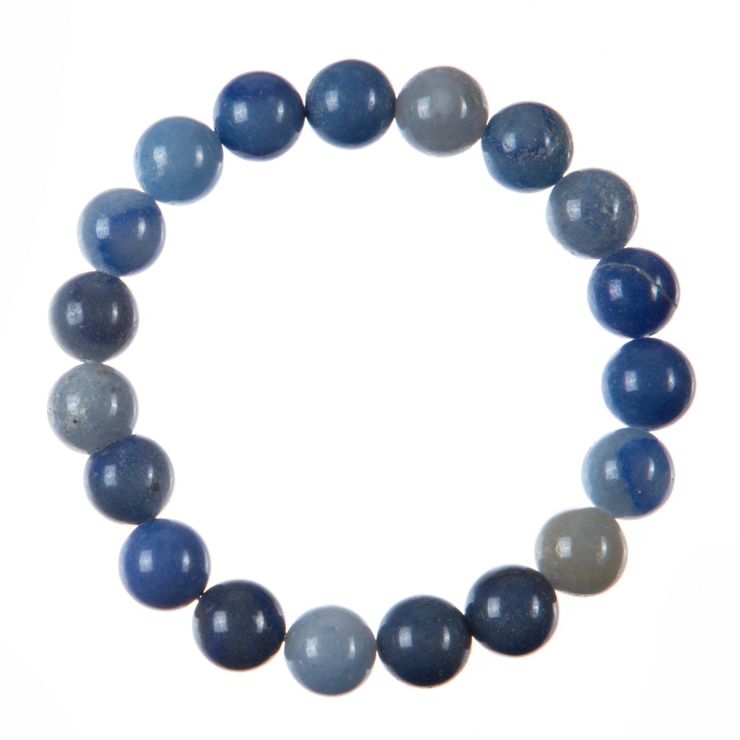 Blue Aventurine Stone Stretch Bracelet MWB3554