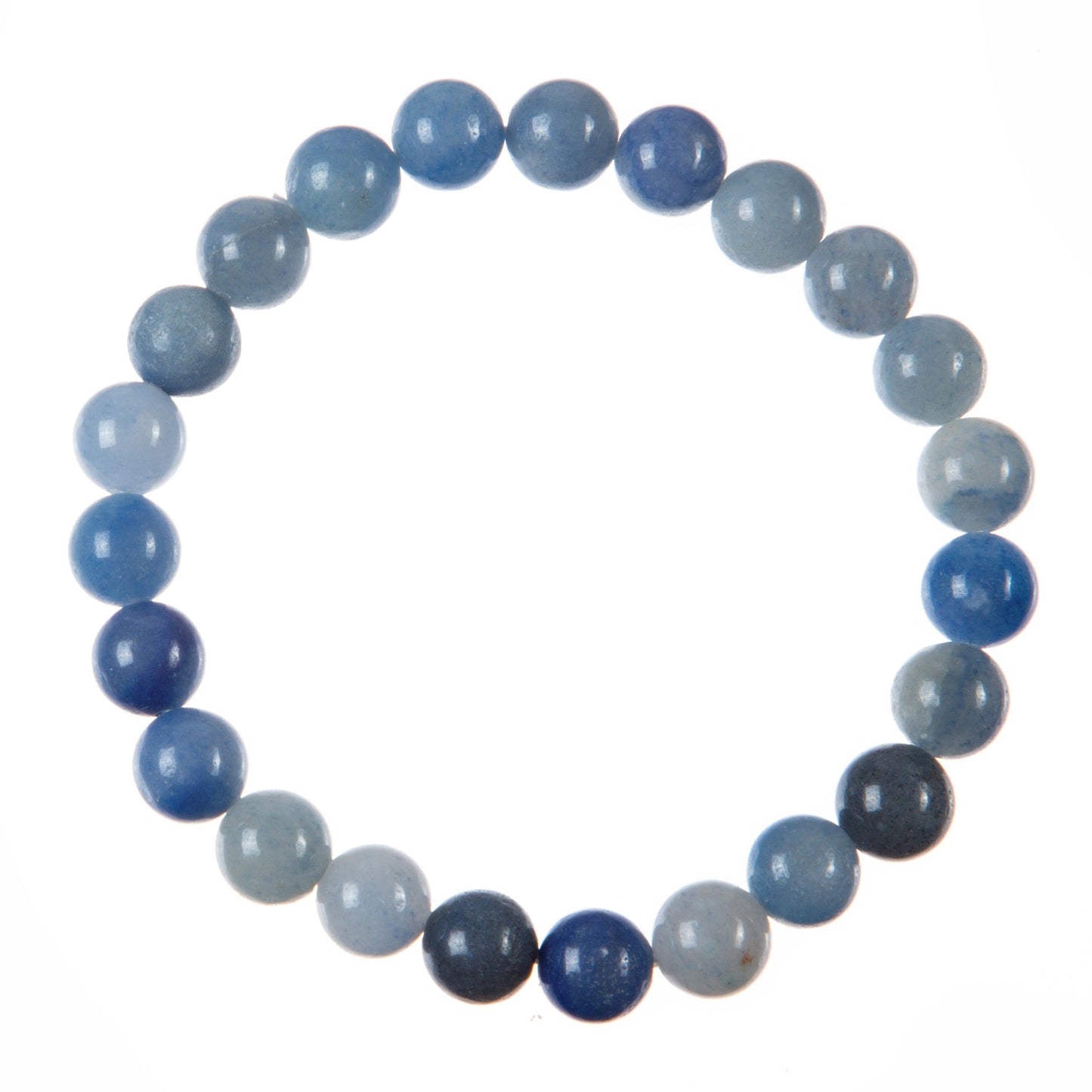 Blue Aventurine Stone Stretch Bracelet MWB3554