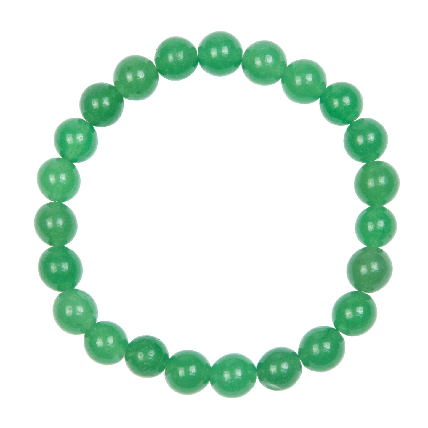Green Aventurine Stone Stretch Bracelet MWB3206