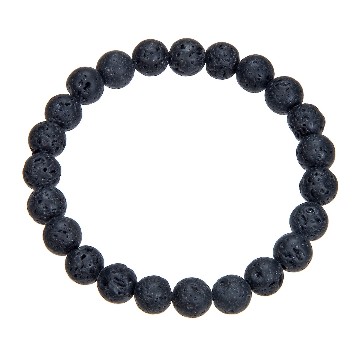 Lava Stone Bead Bracelet MWB1996