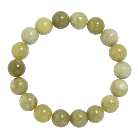 Olive Jade Natural Stone Bracelet MWB1874