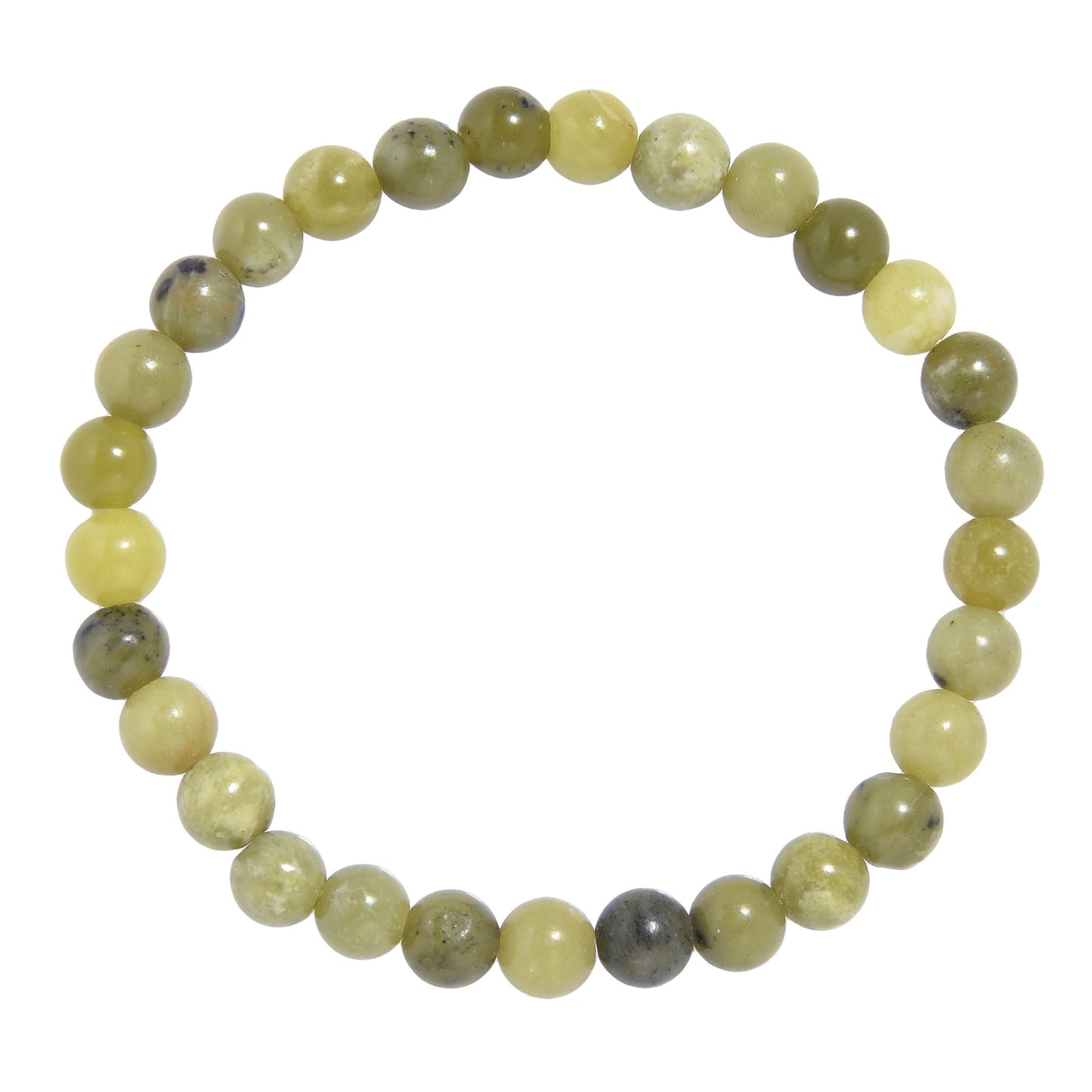 Olive Jade Natural Stone Bracelet MWB1874