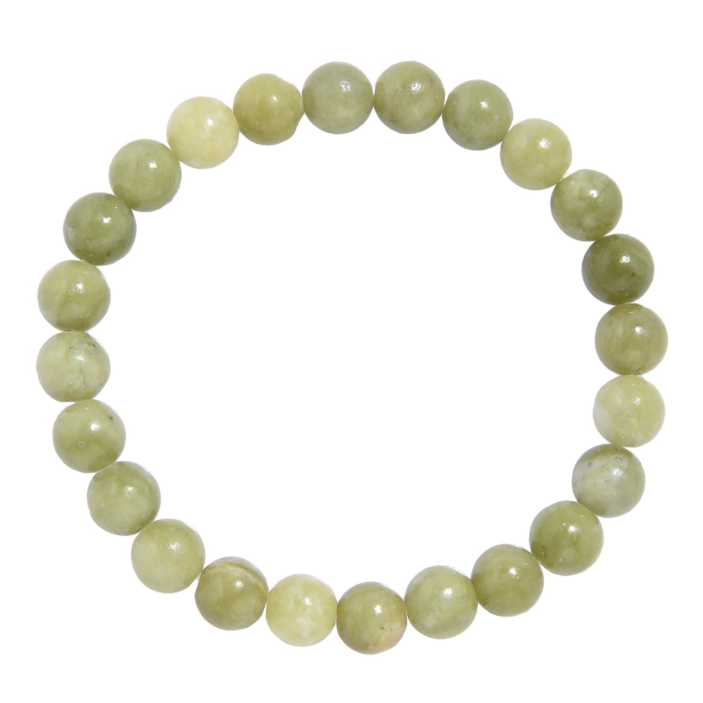 Olive Jade Natural Stone Bracelet MWB1874