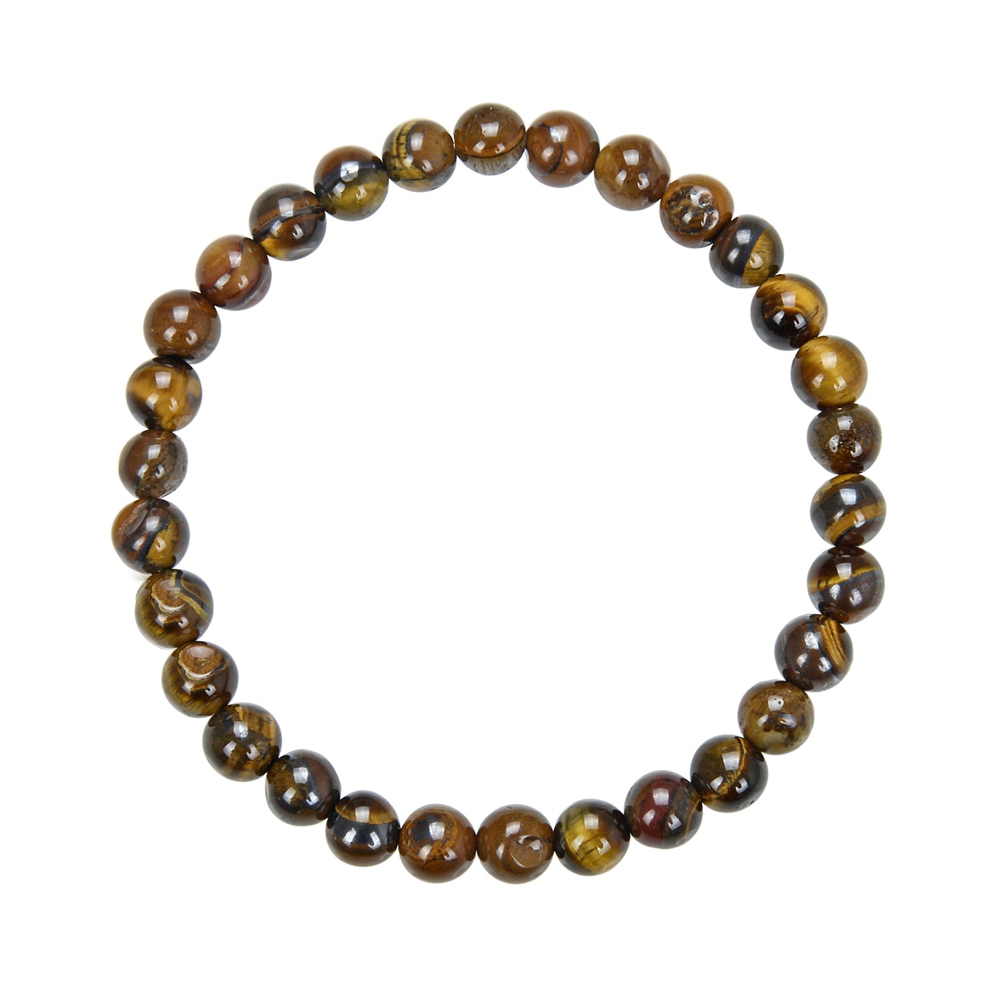 Tigers Eye Stretch Stone Bracelet MWB1727