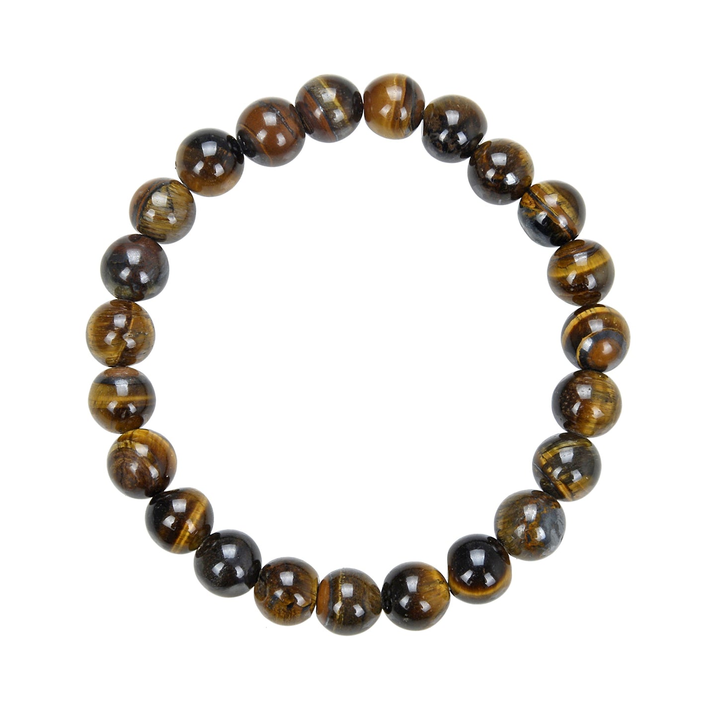 Tigers Eye Stretch Stone Bracelet MWB1727