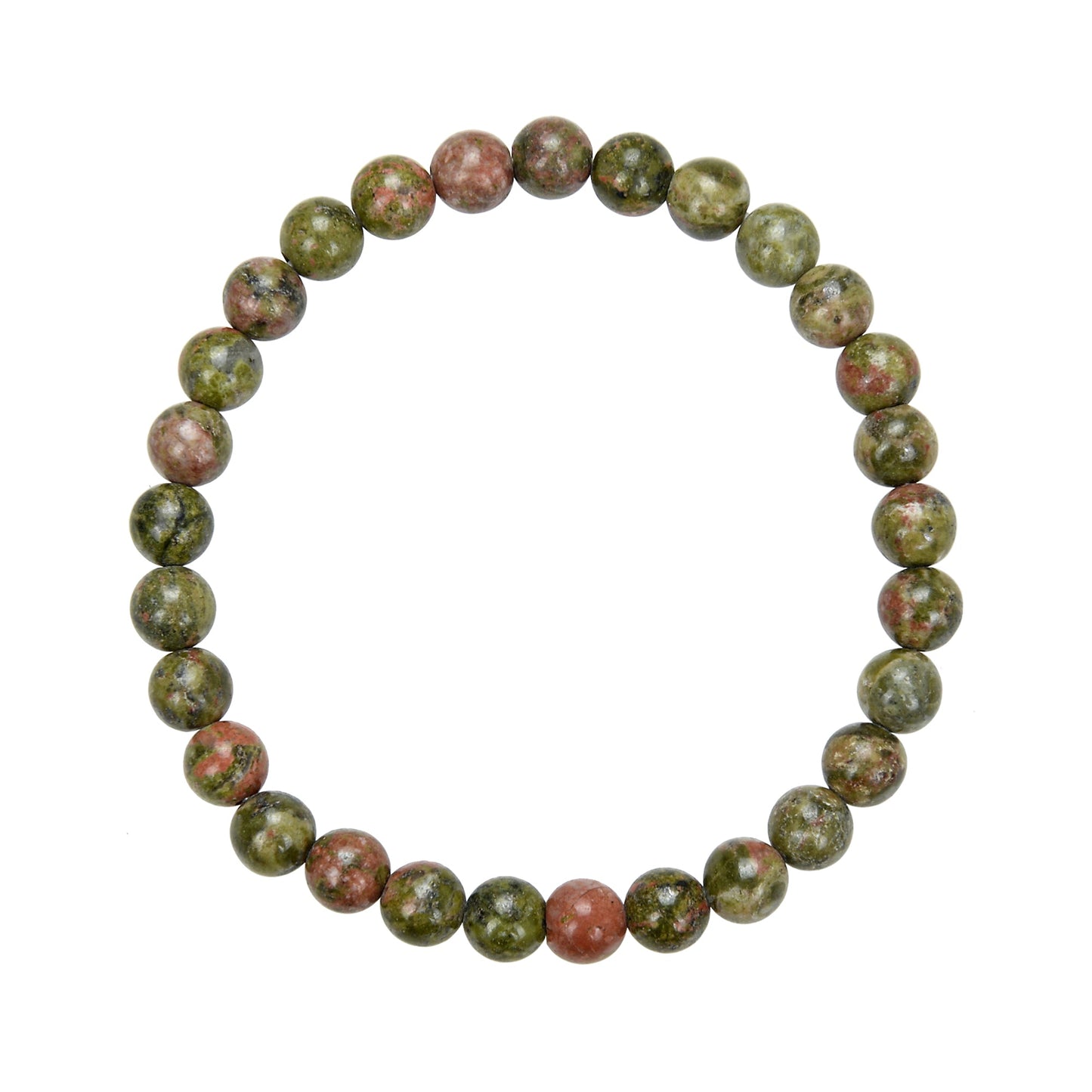 Unakite Stone Stretch Bracelets MWB1594