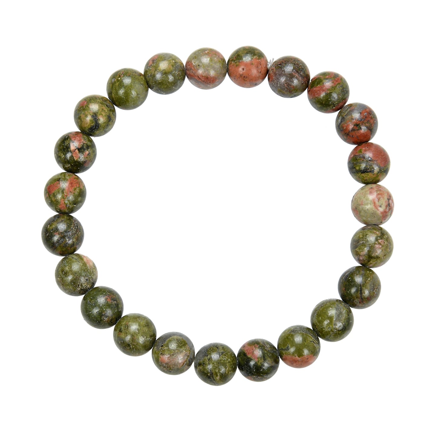 Unakite Stone Stretch Bracelets MWB1594