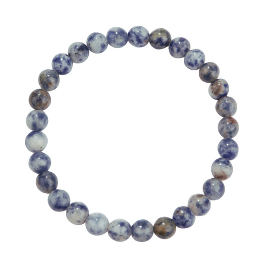 Bluespot Jasper Stone Bead Bracelets MWB2058
